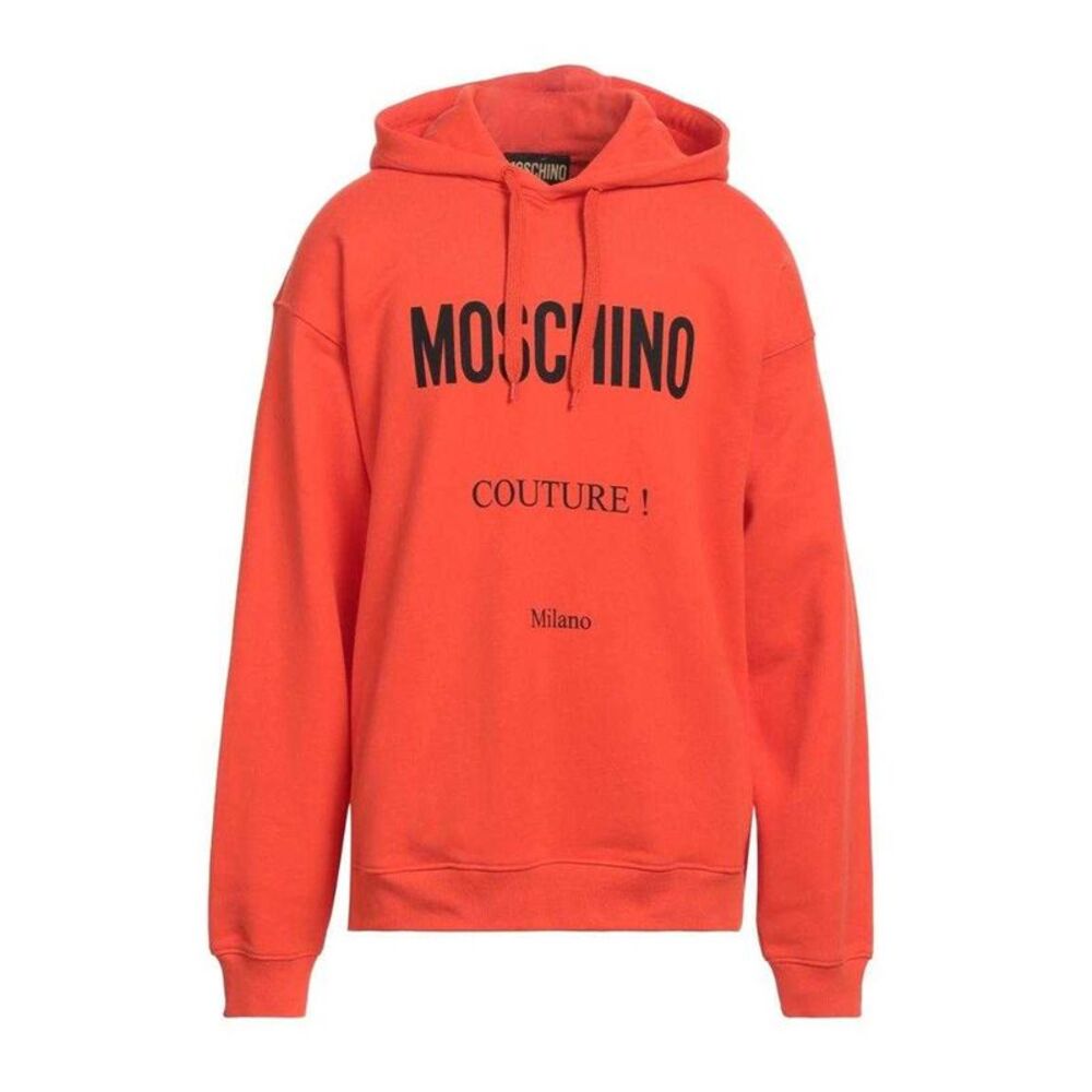Moschino Mens Couture Milano Hoodie / Orange